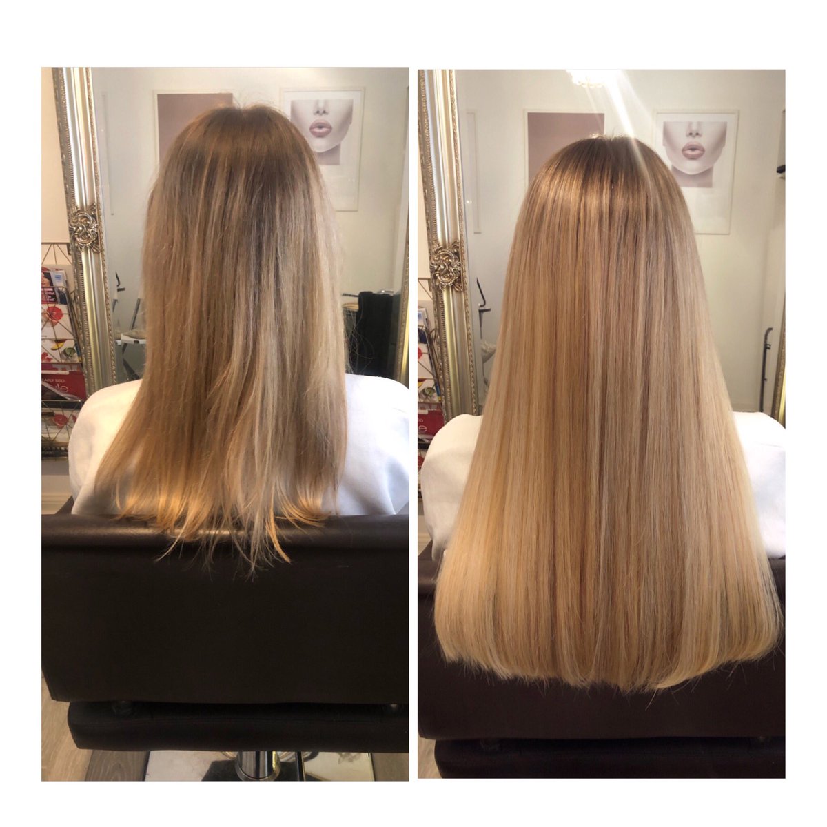 POLISHEDHITCHIN's tweet photo. POLISHED | today’s hair extension creation ✨ a mixture of blonde tones to create that perfect blend 💖 https://t.co/WeMJJIoBM4