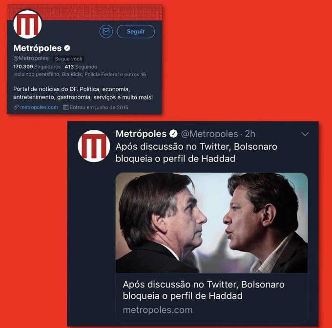 Ver imagem no Twitter