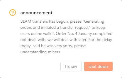 SavageMine's tweet image. Is it wrong I find these messages from Spark Pool (mining BEAM) quite amusing?
I wonder what will happen if I click "shutdown"?
#beam #sparkpool #dailyfunny #crypto #mining