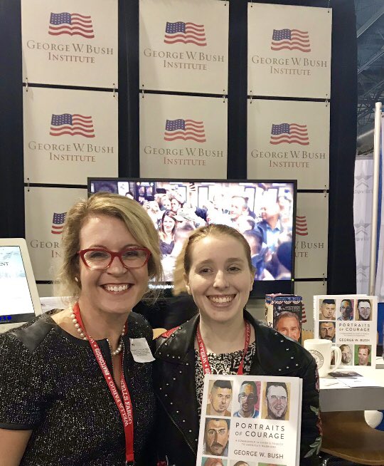 So thankful for these <a href="/studentvets/">Student Veterans of America</a> and HUNDREDS more who have participated in <a href="/TheBushCenter/">George W. Bush Presidential Center</a>’s #WarriorWellnessAlliance WarriorsConnect research project! Together, we are identifying new solutions for mental health challenges! #KnowOurVets
