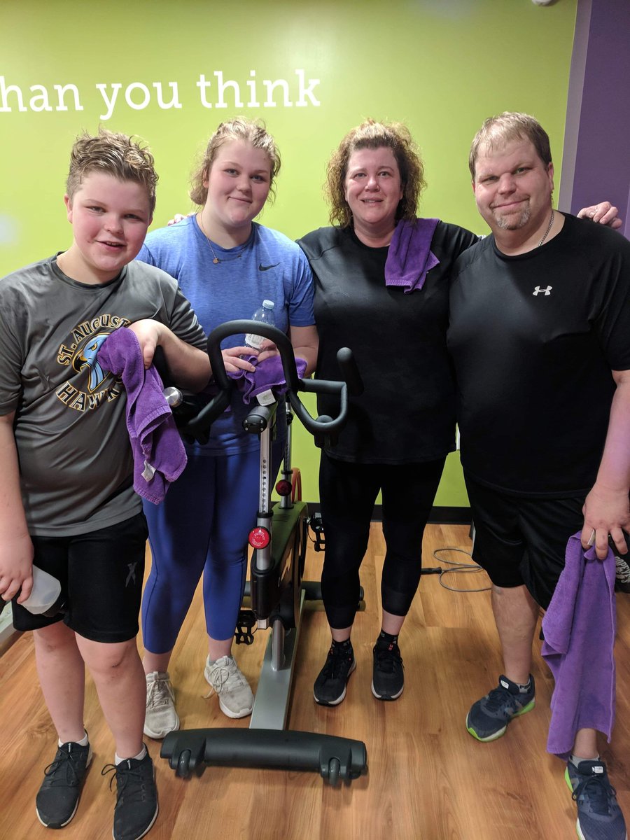 LBunko's tweet photo. Trialed Coach Adrianna's 2019 spin class material with a new sound system and a strobe light! Great job kiddos! 👊 https://t.co/t2SM0V4a3e