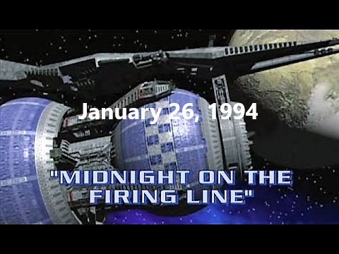 FreeBabylon5's tweet photo. Three weeks from today, January 26, will be the 25th anniversary of Babylon 5's premier in the US. "Midnight on the Firing Line" was the third episode produced and first to air. https://t.co/68vX6IaFRX