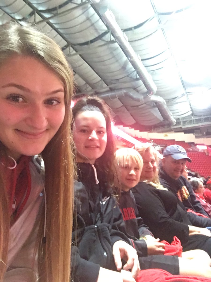 lbenden's tweet image. Section 103, Row 4, Seats 5-9
@umdwbb