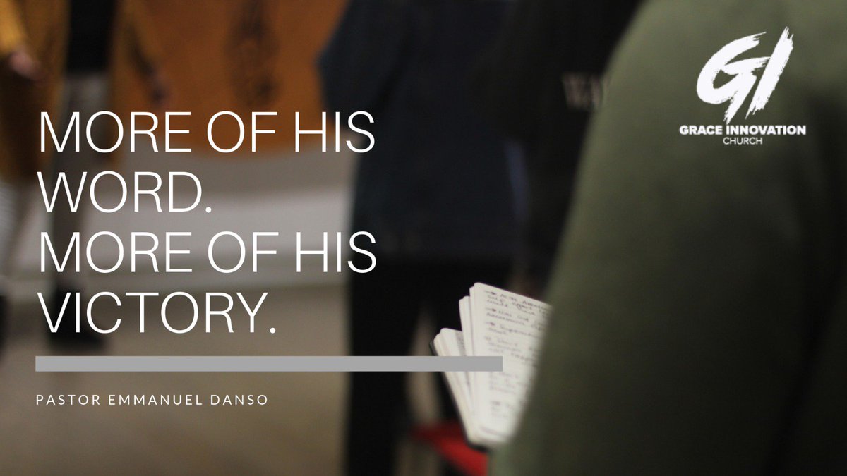 welcometoGI's tweet photo. At Grace Innovation Church we value The Word of God. #MoreOfHisWord #MoreOfHisVictory https://t.co/HVruQRVxHh