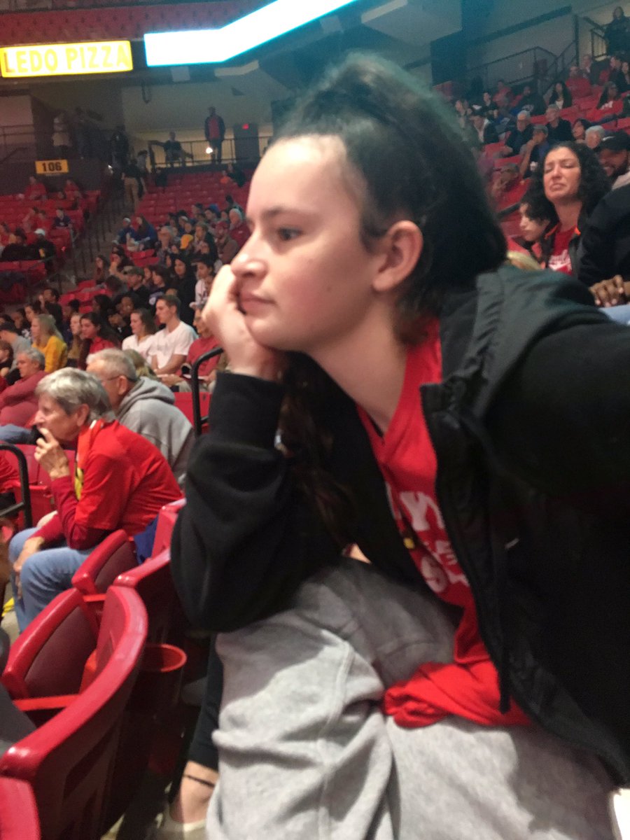 lbenden's tweet image. Section 103, Row 4, Seats 6 @umdwbb
