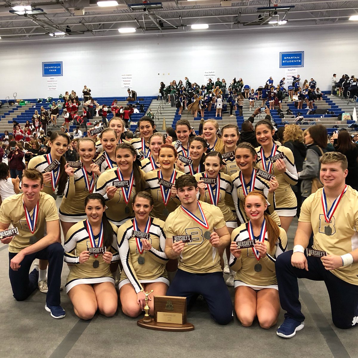 Butler Cheer tweet media