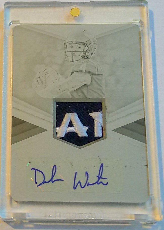 Stobi22's tweet photo. For sale on eBay: 2017 Panini Xr DESHAUN WATSON 1/1 Rookie Swatch\Patch Auto RC - Printing Plate https://t.co/L0AyLtvXwt https://t.co/rrElQEZAV3