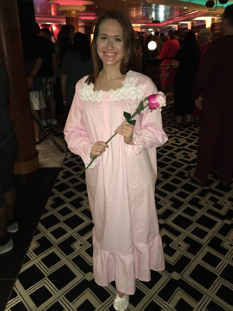 gates_plays's tweet photo. Last nightโs pajama party had some truly Bevy nighttime apparel!
#StarTrekCruise #KeepinItLit
๐ป๐ฏ https://t.co/JkXNr2DHHJ