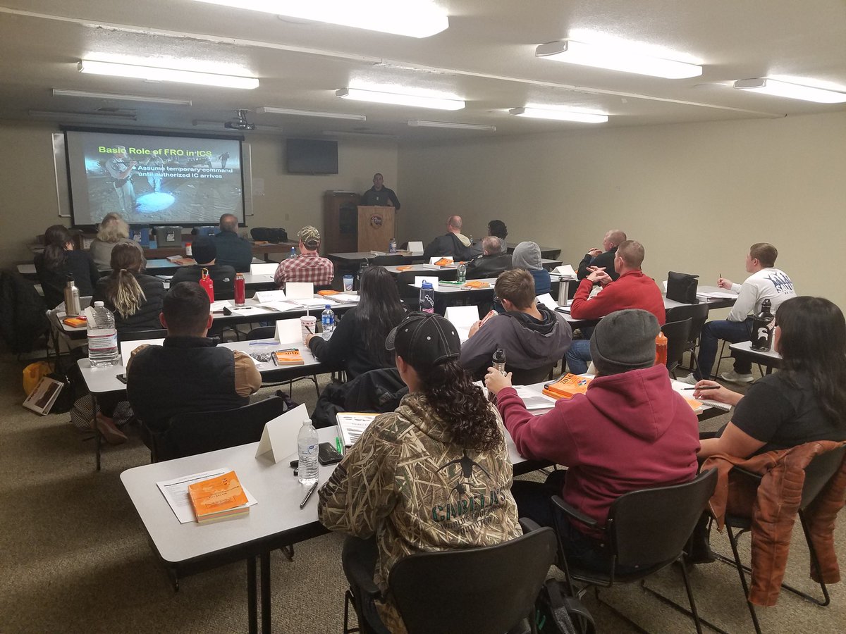 CALFIRE_ButteCo's tweet photo. After a long delay caused by the #CampFire, Butte County Fire Department's 6th Volunteer Academy resumed today.  22 Butte County residents are spending their weekends learning everything they need to become volunteer firefighters. Today they are focused on hazardous materials. https://t.co/hrche5bqVL
