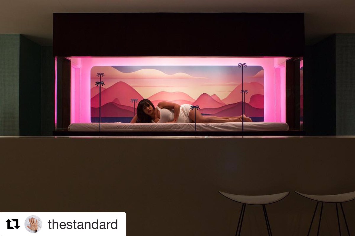 sashbashi's tweet photo. Pink isn’t just a color its an ATTITUDE  too! ~10 YEAR BOX MODEL ANNIVERSARY 🎈👄 💅🏽👙🎟    @MaxwellMcMaster 
#thestandardhotel #thestandardbox #repost #hotel #lobby #livingart #modellife #model #blackgirlmagic  #influencer #westhollywood #hollywood #blackhollywood #goodvibesonly https://t.co/EUYJ4A95of