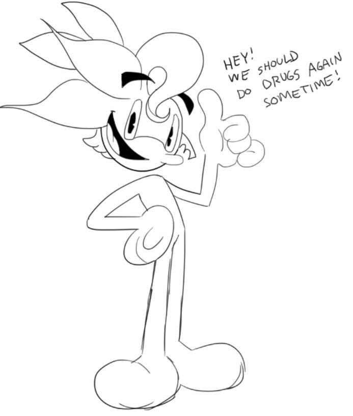 enjoy some doodles that were meant to be colored 