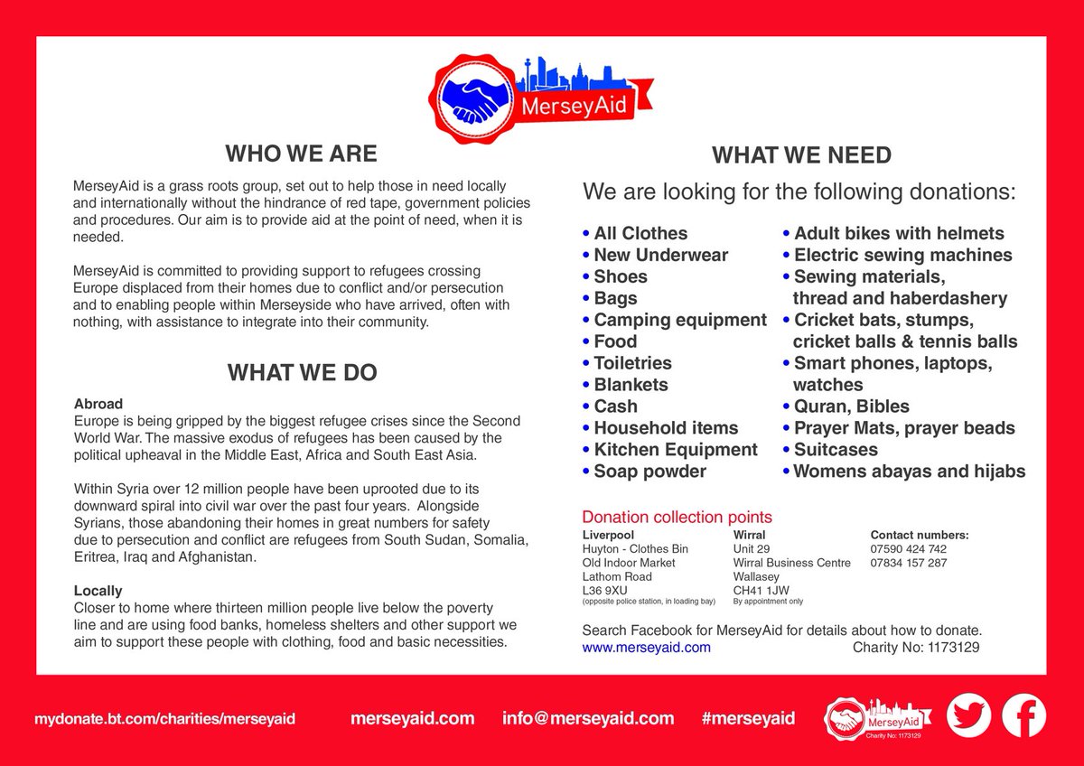 Please donate what you can x