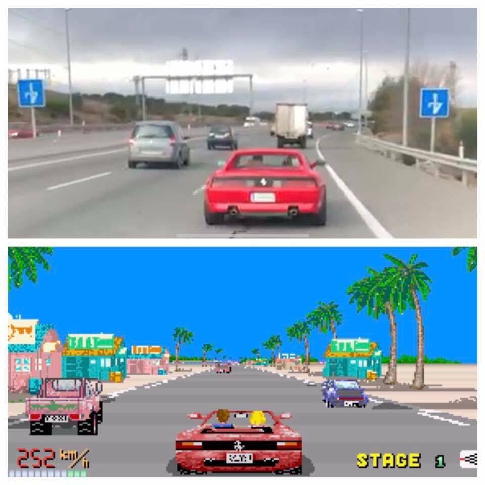 AltilloDelGamer's tweet image. Out run!!