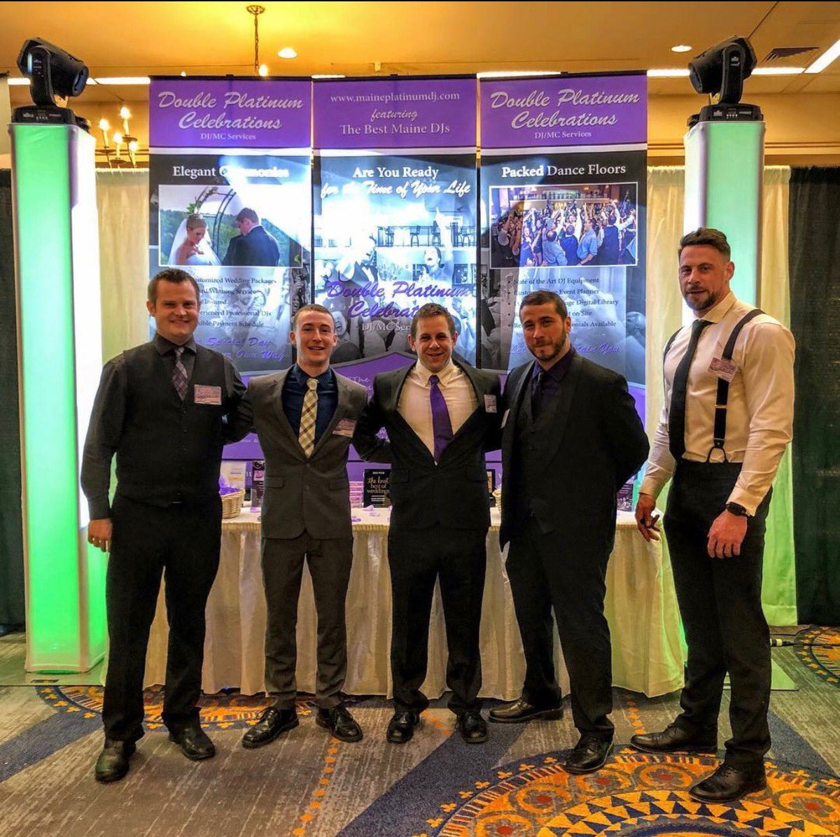 MainePlatinumDJ's tweet photo. Double Platinum Celebrations DJs at The Holiday Inn by the Bay in Portland for the Maine Wedding Association Bridal Show . Saturday 5-8pm and Sunday 11-3pm .
#mainedjs #maineweddings #dpcdjs https://t.co/BlioM7mo9H