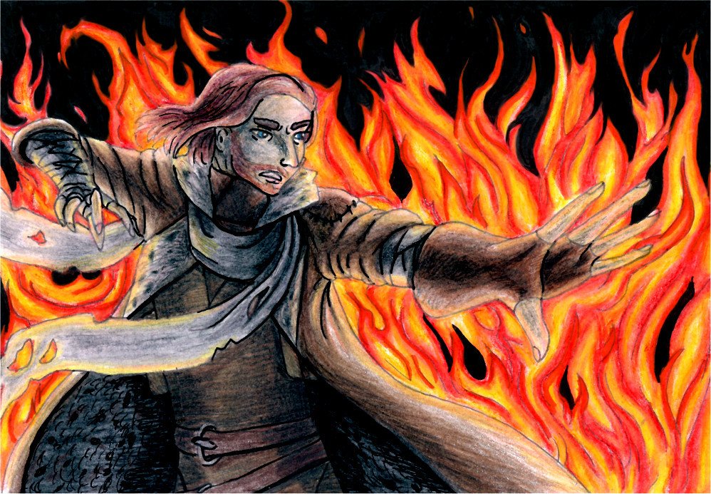 Scotch Sirin (@scotchsirin) on Twitter photo Drew this for my good friend @Akiko_Natsuko for Christmas, since Caleb is her fave. Figured why the heck not submit it to #CriticalRole (with her permission) for a chance at getting on the show. Please notice me <a href="/VoiceOfOBrien/">Liam O'Brien</a> senpai! #criticalrolefanart Drew this for my good friend @Akiko_Natsuko for Christmas, since Caleb is her fave. Figured why the heck not submit it to #CriticalRole (with her permission) for a chance at getting on the show. Please notice me <a href="/VoiceOfOBrien/">Liam O'Brien</a> senpai! #criticalrolefanart