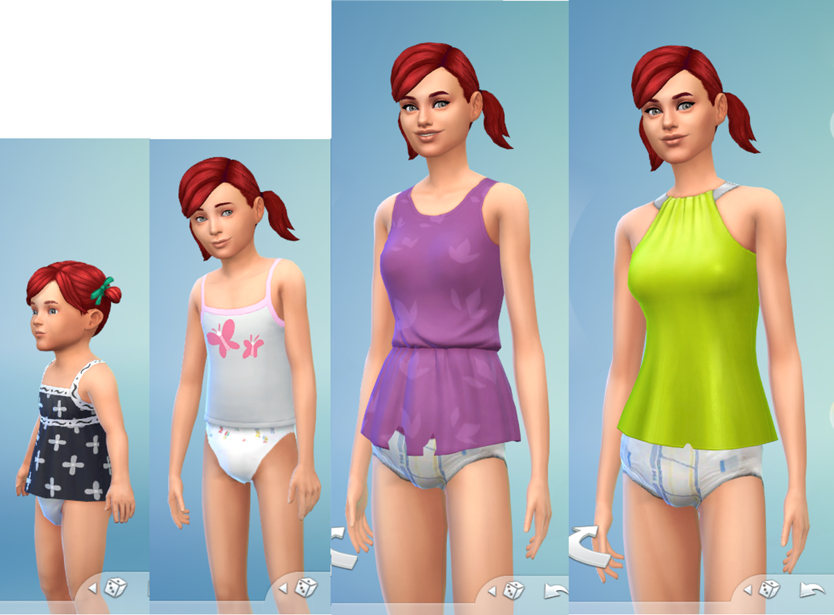 And my first move in playing Sims4 is to mod a mod so that my character nev...