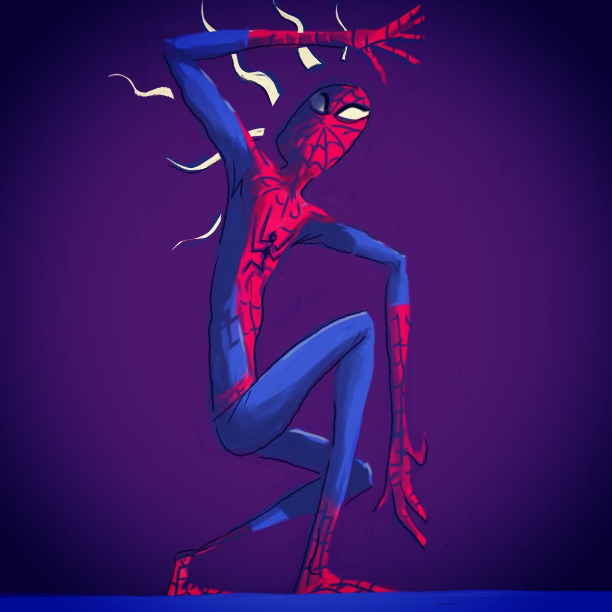 Kercal's tweet image. #AndroidArt #SpiderMan #P20Pro #ArtFlow