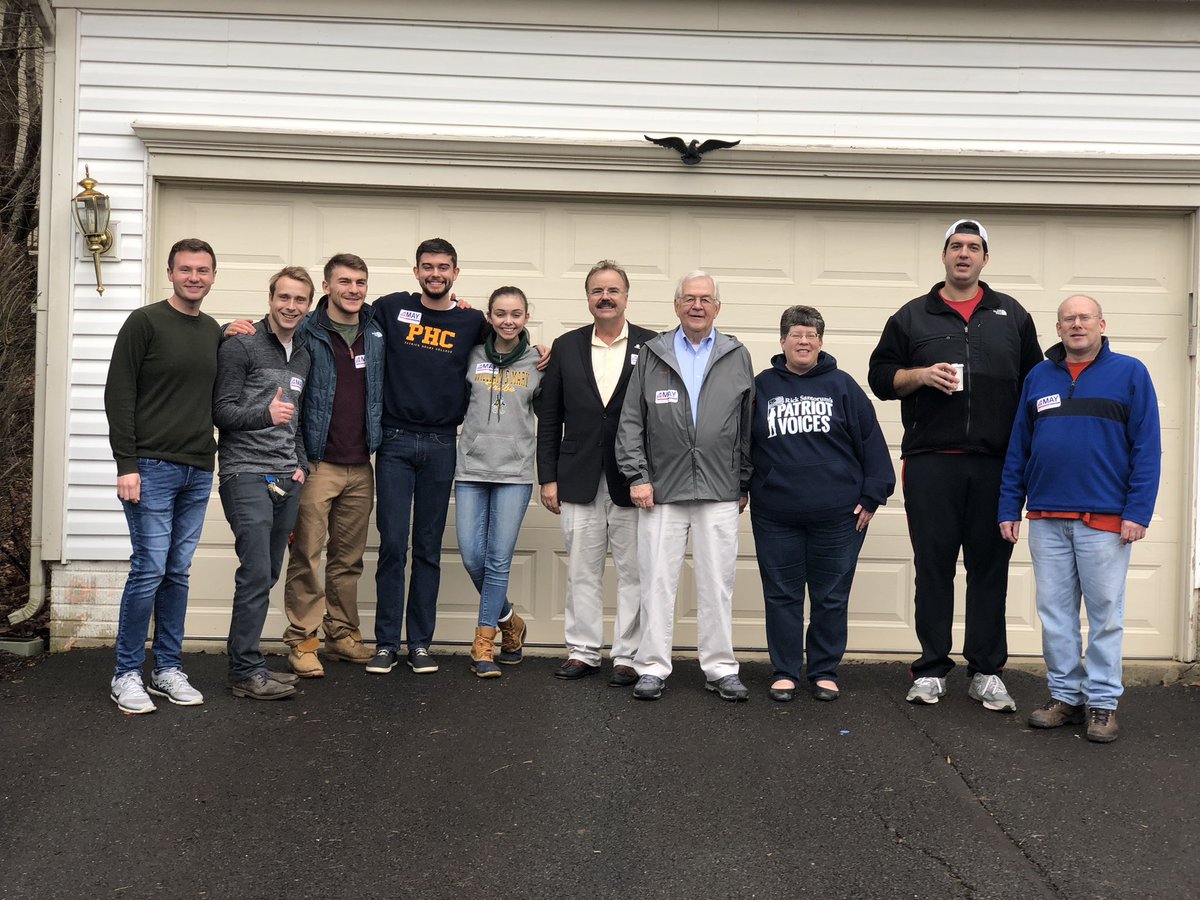 Thank you to all of our volunteers who came out from across the district today to remind voters of the upcoming election this Tuesday, January 8th!