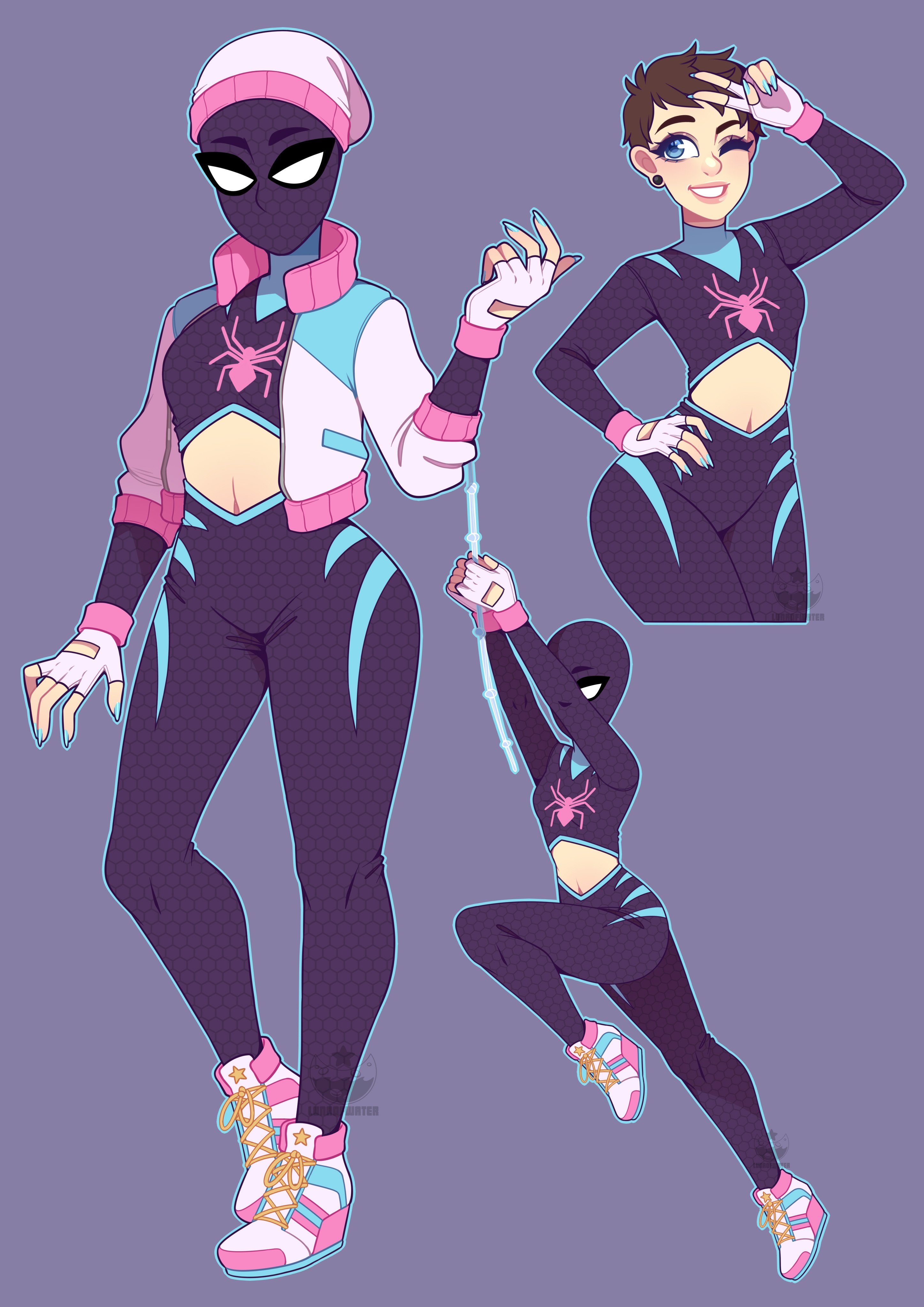 Spidersona update because this one's better! Long-Leg-Luz✨🗿(got frozen) -  Illustrations ART street