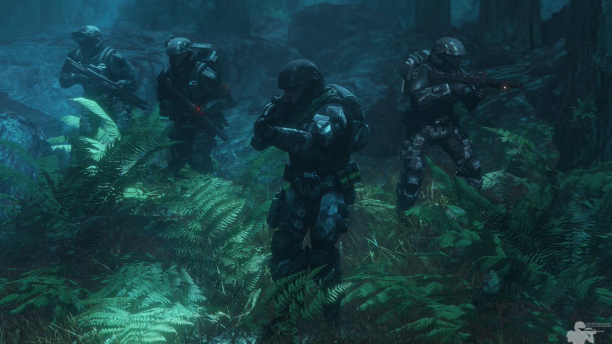 Ferns and Fog #halospotlight #halo #bungie #xbox #microsoft #odst #xbox #un...