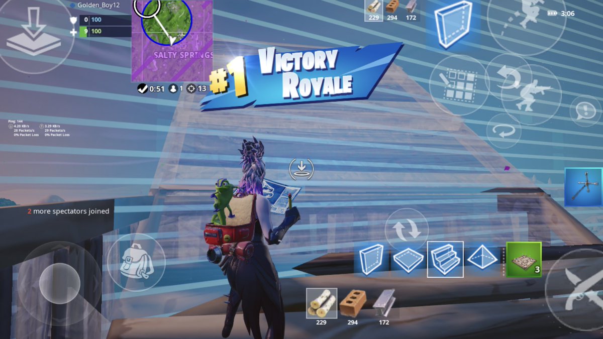 Golden_Boy47's tweet photo. Solo squad .. 9hp 🙂 #fortnite #fortnitemobile #FortniteBattleRoyale https://t.co/6vD8olkGKk
