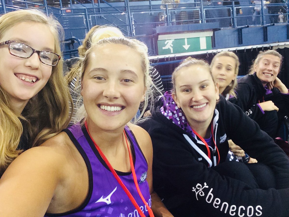 Connor9J's tweet photo. @GeorginaFisher4 Thank you so much for taking time to have a picture with Eve today - she was delighted to meet you. We can’t wait to follow your progress with @HertsMavericks https://t.co/rRT1XVPn8J