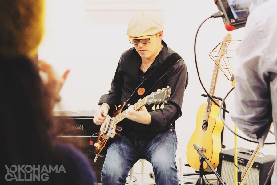 YokohamaCalling's tweet photo. Julian Burdock at our recent video shoot at Sway Gallery London with May Inoue.
#blues #londonconversation #井上銘 #guitarist https://t.co/hoGXDt0Ta7