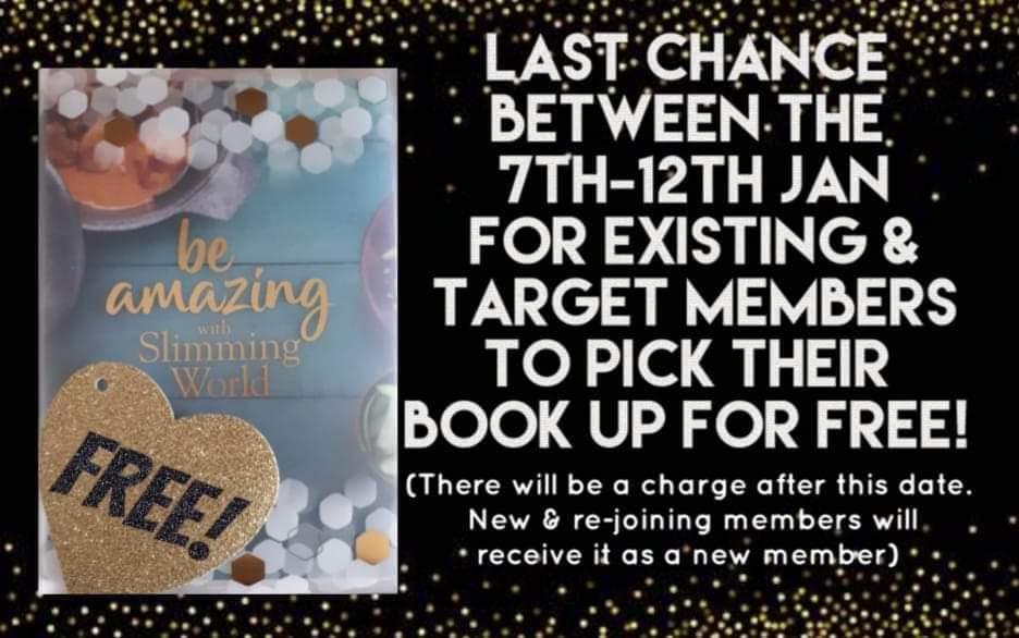 Syston_Thurs_SW's tweet photo. Calling all target members #slimmingworld last chance to get your #FoodOptimising pack for free next week. #syston https://t.co/oFcEGkY7EJ