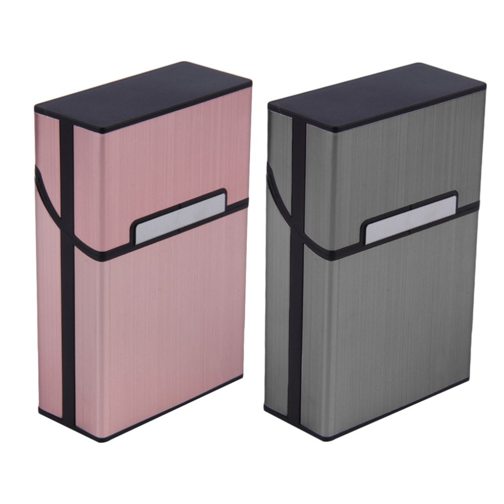 #computers #shopping #electronics #home #garden #LED #mobiles #rc #security #toys #bargain #coolstuff |#headphones #bluetooth #gifts #xmas #happybirthday #fun1PC Smoking Cigarettes Aluminum Cigarette Case Cigar Tobacco Holder Pocket Box Storage Container Gift Box Hot Sale
