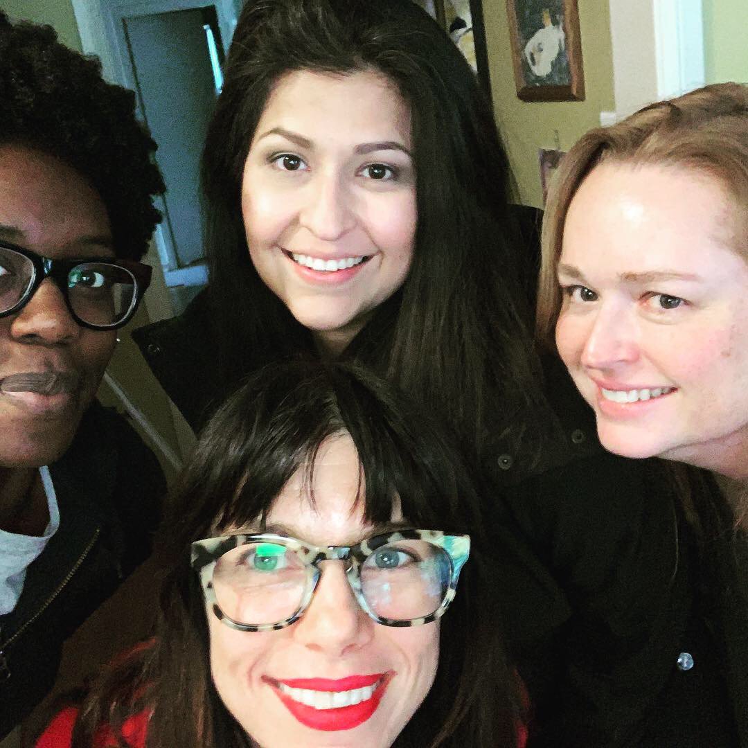 scheming hard on a rainy Saturday... we’re comin’ atcha soon @sheilacalla @joymeads @fufuandoreos #ovationawards #biasbash #losangelestheatre #feministtheate #thekilroys #parityraid #staytuned