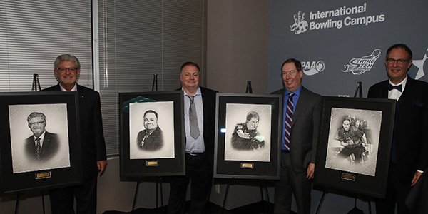 PBATour's tweet photo. Congratulations to the 4οΈβ£ newest members of the PBA Hall of Fame, Jim Doty, Bob Johnson, Patrick Allen and Mika Koivuniemi, inducted tonight! Full story: https://t.co/0Cn9dYjTQc | #PBA #GoBowling #PBATour #PBAHOF https://t.co/P2W3JMeBRl