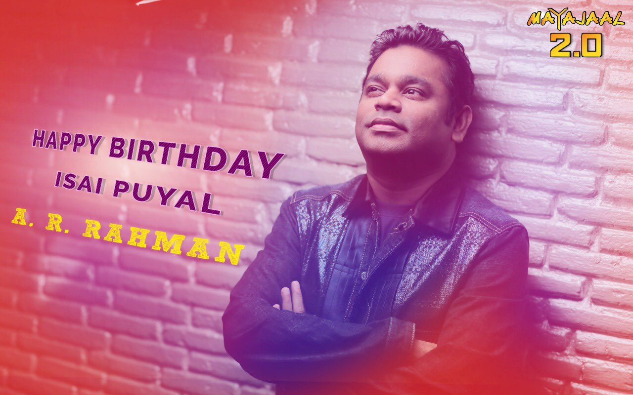 Mayajaal wishes A.R.Rahman a very happy birthday!     