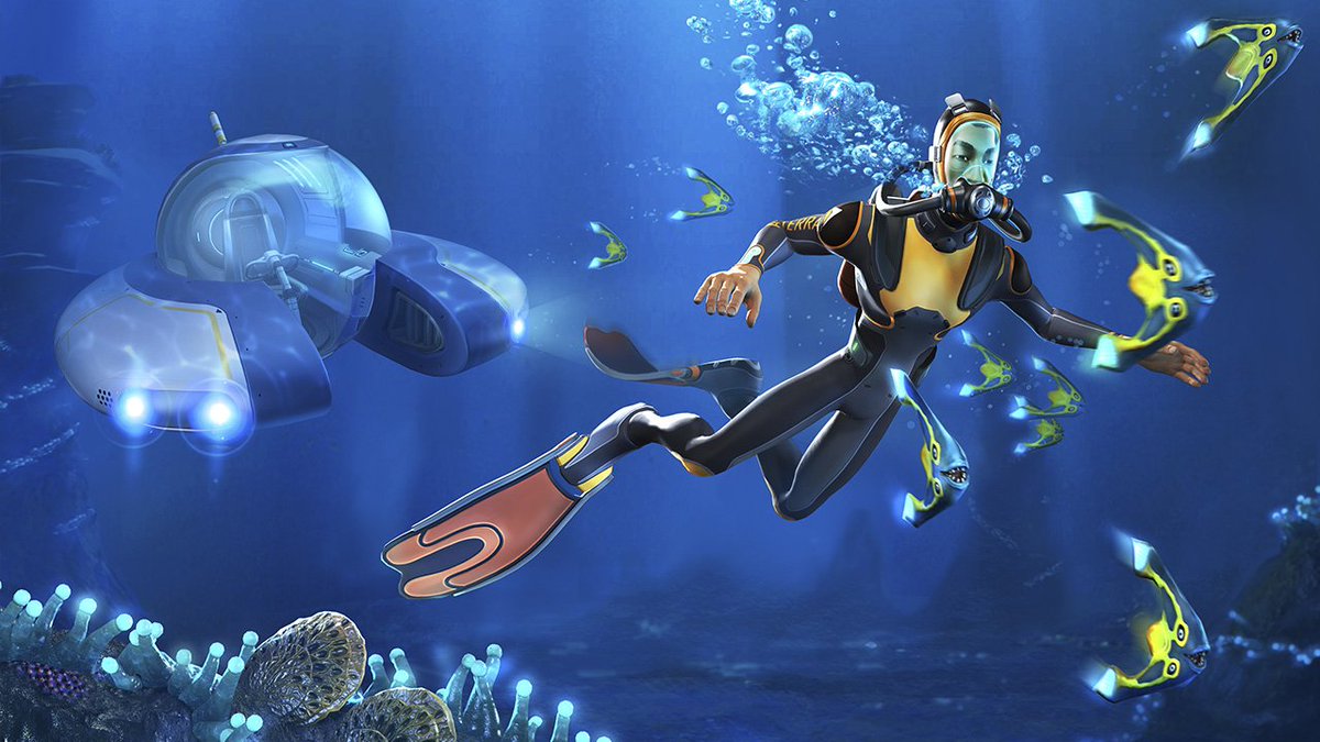 WatteverM's tweet photo. 🔴Live A Little Late, But That's No Reason To Hate!🔴

🏊‍♂️Grab Your SCUBA Gear And Meet Me Over Here! ▶️ https://t.co/JCJ2x64qxG

❓Why Not Come With Me, Deep Under The Sea?

🤷‍♂️Can't Think Of Anything To Rhyme With #Subnautica!

#TwitchOSF #sfos5 https://t.co/DPpcAFyNUH