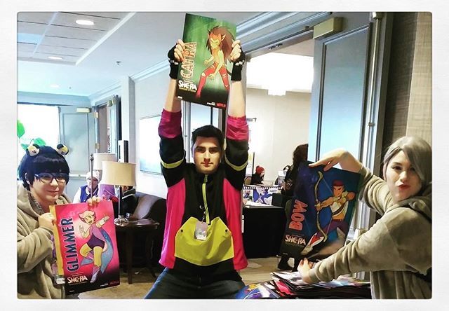 WasabiConPDX's tweet photo. Thanks again to @DreamworksAnimation for the amazing #SheRa posters!!
#fandompdx #fandompdx2019 #sheraandtheprincessesofpower https://t.co/wM2mfvj9TX