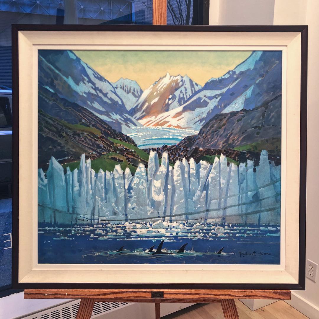 MadronaGallery's tweet photo. We are busy preparing for our upcoming exhibition, Robert Genn: A Lifetime or Painting. Visit to see a sneak peek of the exhibition. “Glacier Bay, Alaska, 2005” 30 x 34, Oil on Canvas. Inquire for pricing. #yyj #madronagallery #RobertGenn #ThePaintersKeys #CanadianArt https://t.co/oh6GrQQEvl