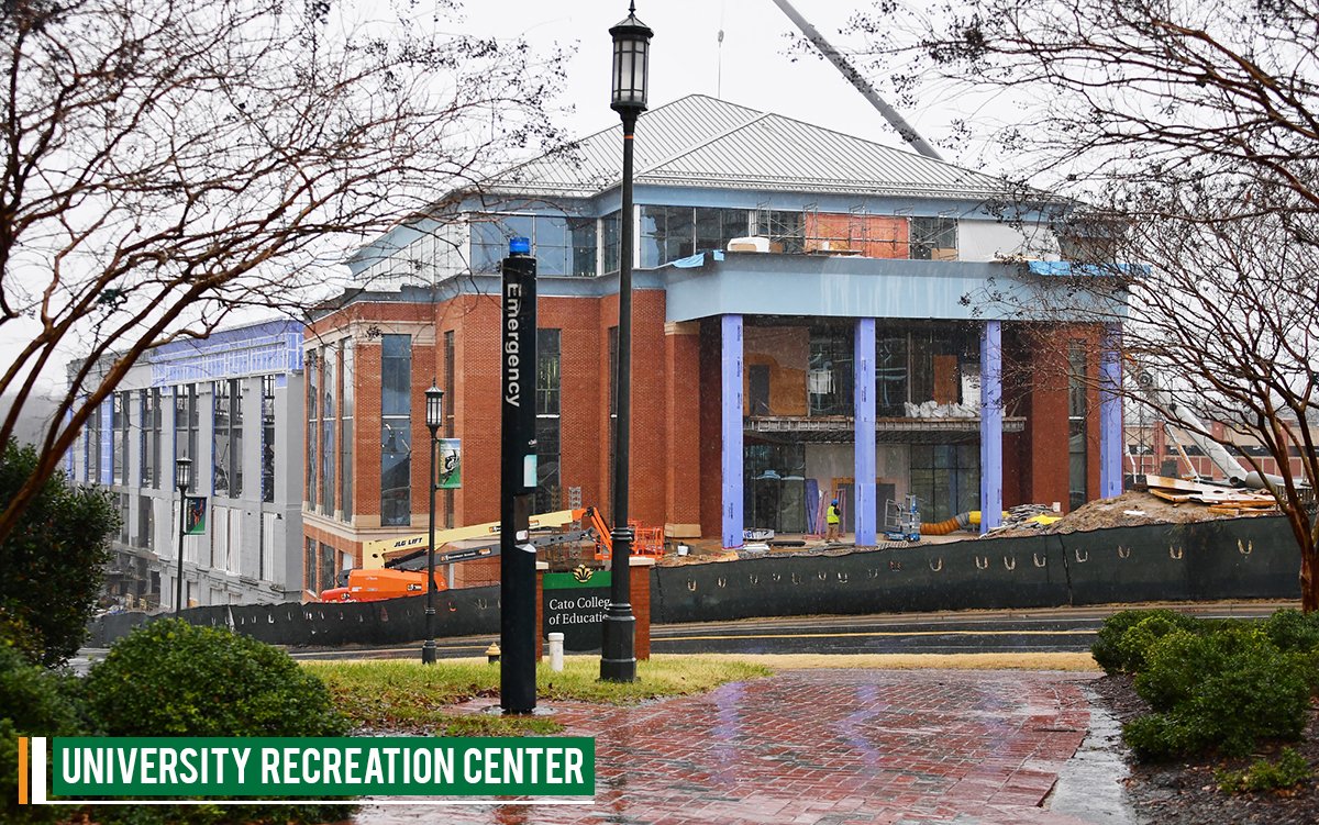 unccharlotte's tweet photo. Exciting things taking shape in the first campus construction update of 2019 👀⤵️ https://t.co/HtORtp5vEf