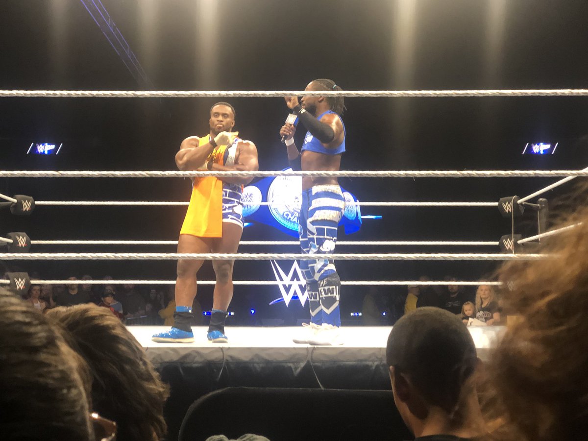 mumski34's tweet photo. Sweaty men pretending to wrestle for 3 hours. Kids Xmas gift. #yeeea https://t.co/WBWMqEddOe