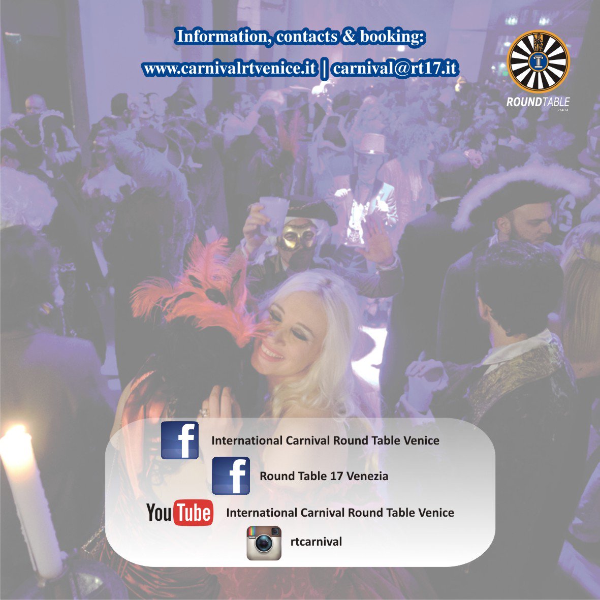 ICRT17Venezia's tweet photo. #carnival #Venice #Venezia #AnotherBlast #2019 #RoundTable #RoundTable17Venezia #RoubdTableItalia https://t.co/S0oatW1Ghc