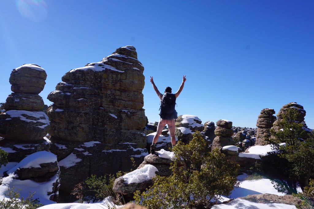 BrandonHankin16's tweet photo. Hiked over 17 miles naked yesterday in Chiricahua National monument. Probably the most liberating experience of my life in my most natural state in a natural place! #hikenaked https://t.co/BVN7eiCU7P