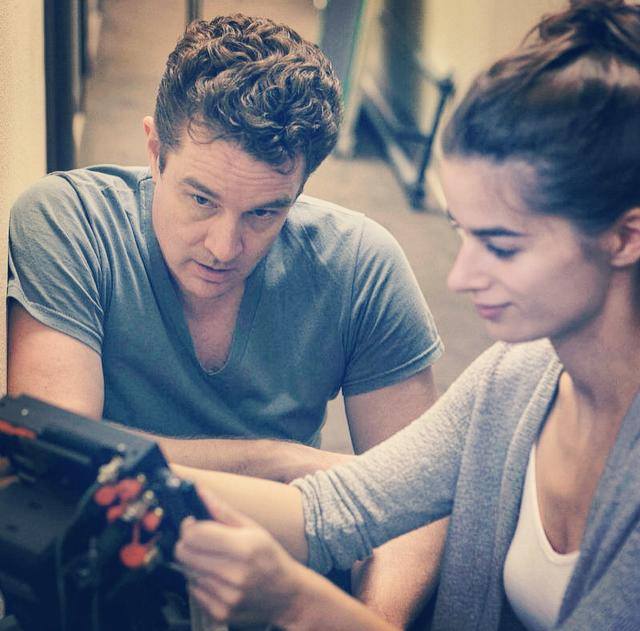 jamie_marsters's tweet photo. Pics of the Day: @JamesMarstersOf & @JasminMarsters1 behind the scenes of Jasmin's short film Kessi Blue. (Watch it @ https://t.co/7In8FD1WFn) #JamesMarsters #JasminMarsters #KessiBlue #CoupleGoals https://t.co/pHqJWhTquK