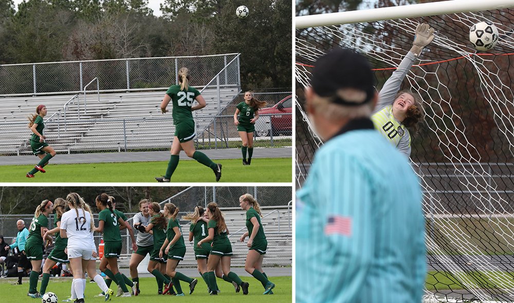 LecantoLegacyYB's tweet photo. Panther Marley Speight scores from 35 yards out against Milton High School. @LecantoHigh #1Lecanto https://t.co/lycc6GrqEB