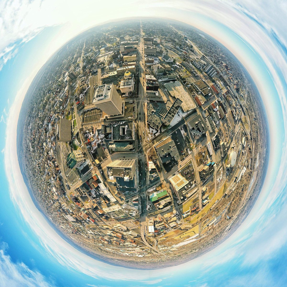 BleedinIris's tweet photo. Tiny planets around Utica
@MayorPalmieri
@DJIGlobal #mavic2 #mavic2pro #pano #panorama #cny #mohawkvalley #eriecanal #therealnewyorkstate #exploreny #aerial360 #fromupabove #allofutuca #differentperspective #droning #bleediniris360 #bleedinirisdrone #bleedinirisphotography https://t.co/I2j8Hkos7M