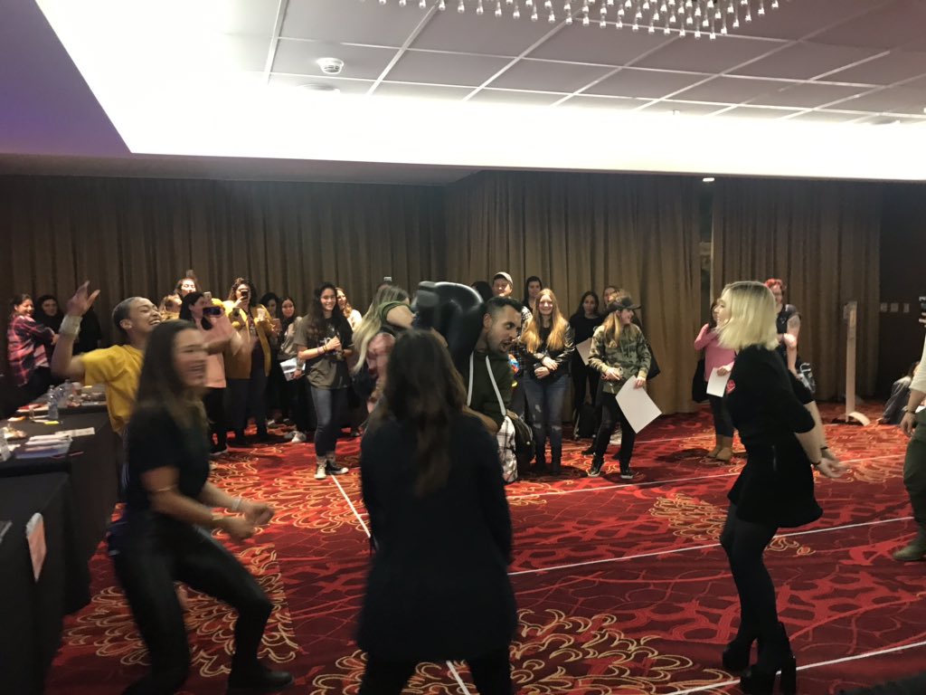 UnityEventsCA's tweet image. It isn’t #UNITYDAYS until there’s an impromptu dance party and wrestling