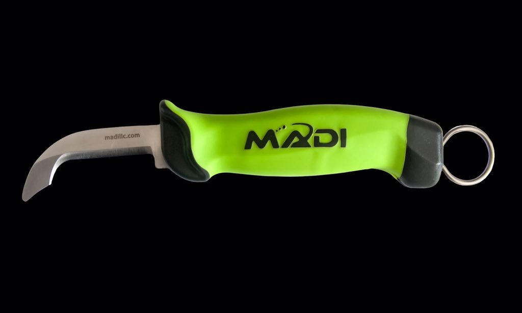MADI_Lineman's tweet photo. #now #available New Fixed Blade Safety Knife #safety blade. #skinning #knife #lineman #linework #linemen #maditools https://t.co/hwPL0IBJ6A