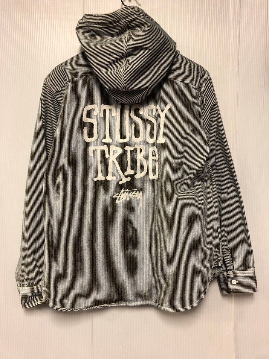 New York Joe Kichijoji New Arrival Men S Stussy ヒッコリーストライプパーカ 4 800 Tax New York Joe Kichijoji New Arrival Men S Stussy ヒッコリーストライプパーカ 4 800 Tax