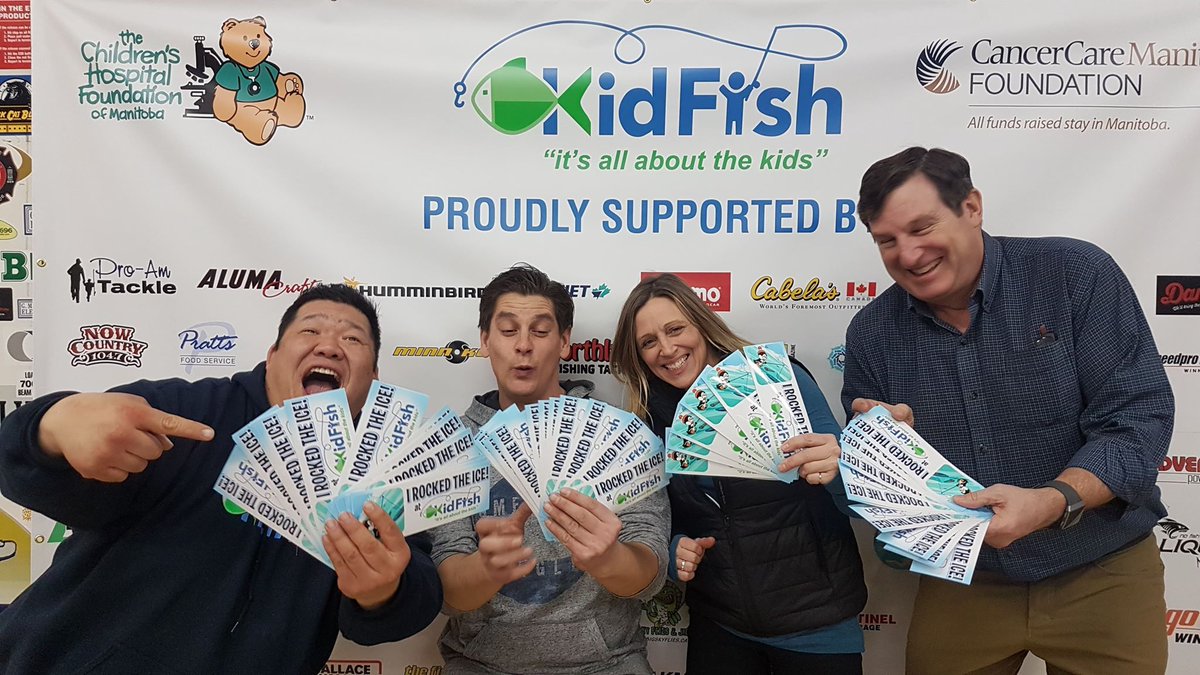 We are so happy to have Speedpro Winnipeg North &amp; their entire staff on board for a once again as an Event Sponsor. They create our sponsor banner which all the anglers take their picture in front of when they bring in their fish. Thank you for your awesome work!