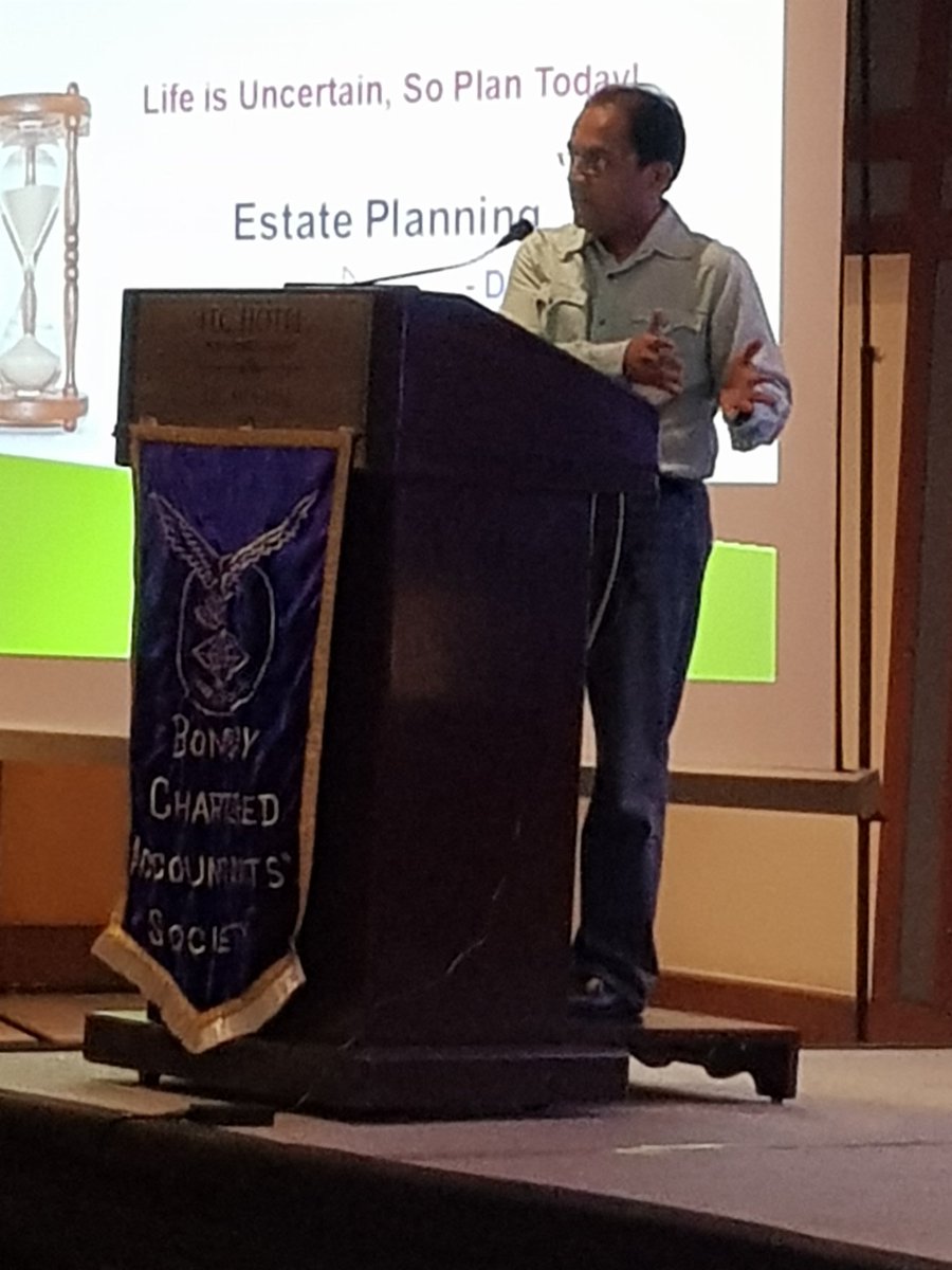 Dr. Anup Shah says that succession planning has many facets like a diamond.  Each side has different marvel #BCASRRC <a href="/bcasglobal/">Bombay Chartered Accountants' Society(BCAS)</a>