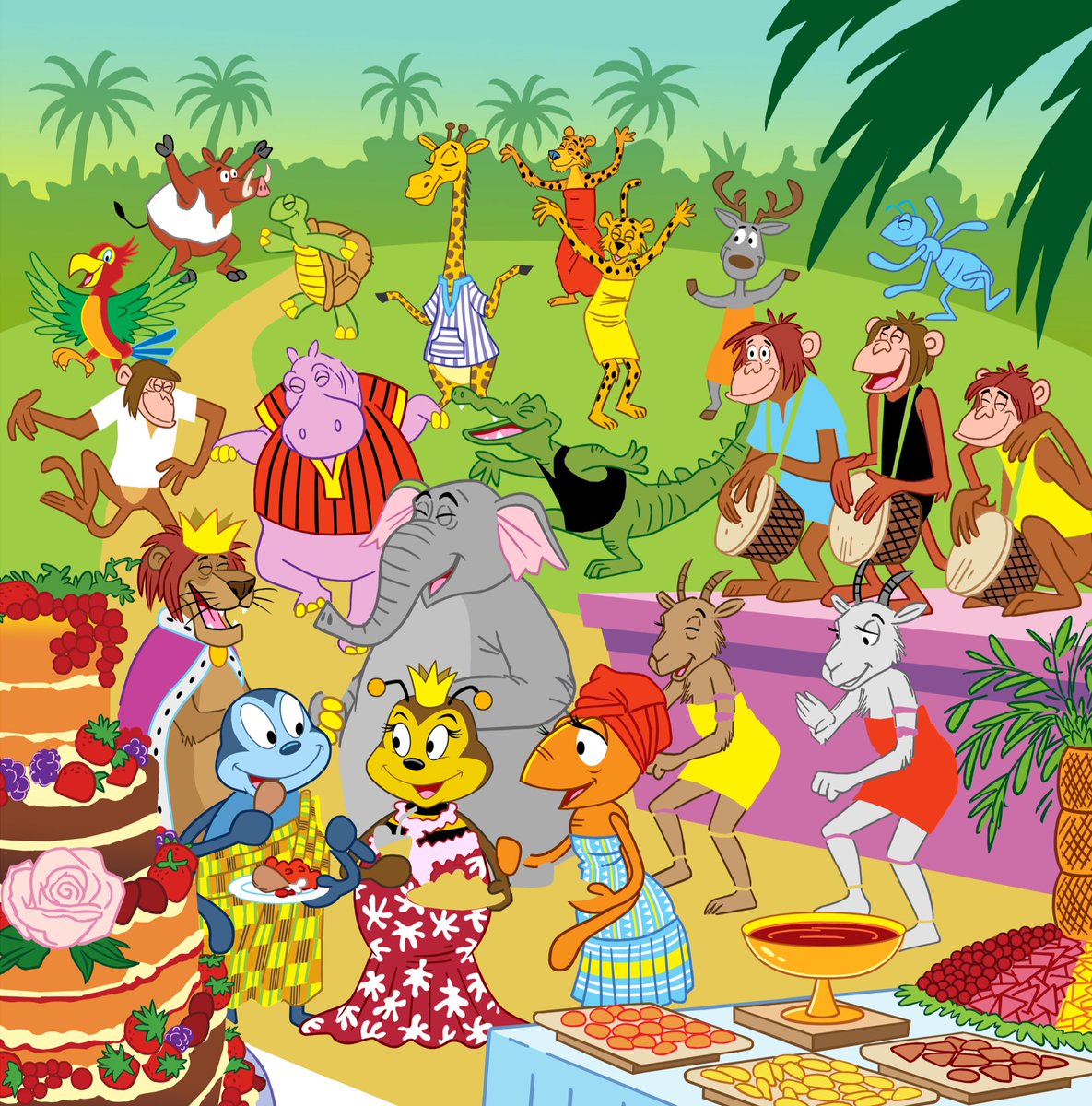 SmartAnanse's tweet image. #KenteParty Ananse and his friends had a #Kenteparty of their own. Find out why by ordering “Ananse and His Red Piggy Bank “ amazon.co.uk/Ananse-his-Pig… #TINAFest19 #ghana #gbnews #ananse