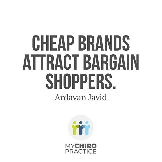 MyChiroPractice (@mychiropractice) on Twitter photo Business owners - $99 logos, free websites, and Fiverr brands don’t help you, they hurt you, your reputation, your credibility, your value, and your authority. If you think hiring a professional is expensive, wait until you hire an amateur. .
#chiropract… bit.ly/2sb2UXa Business owners - $99 logos, free websites, and Fiverr brands don’t help you, they hurt you, your reputation, your credibility, your value, and your authority. If you think hiring a professional is expensive, wait until you hire an amateur. .
#chiropract… bit.ly/2sb2UXa