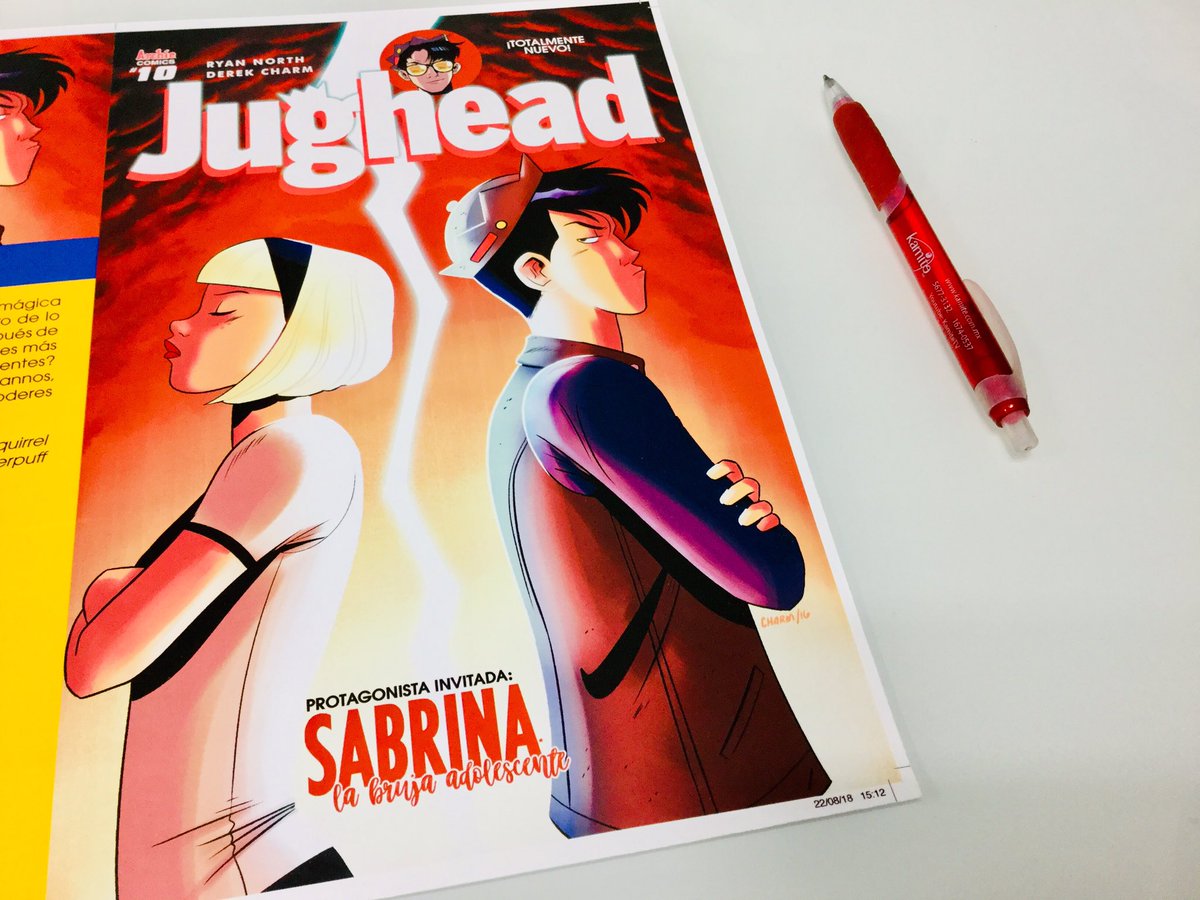 Kamite5's tweet photo. Te mostramos la segunda portada de JUGHEAD #10 que saldrá este mes. ❤️ #jugheadjones #jughead #riverdale #sabrinaspellman #jugheadcomics https://t.co/rPE4LF5OIH